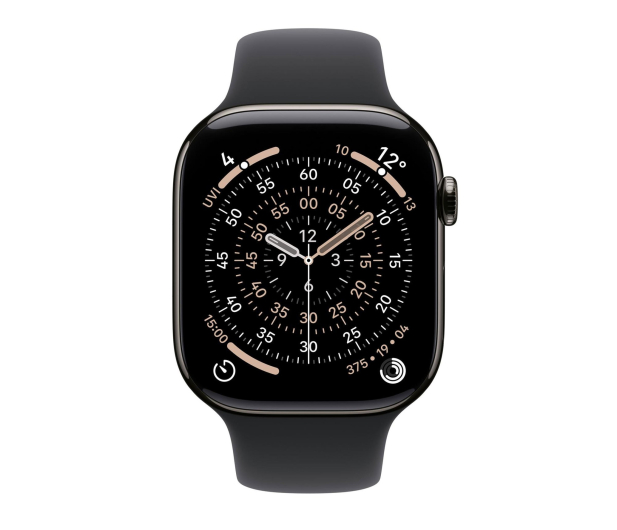 Apple Watch 11 42/Łupkowy Tytan/Czarny Pasek M/L 5G - 1362423 - zdjęcie 2
